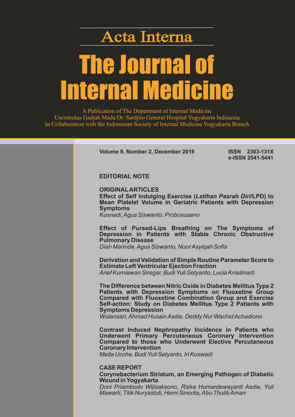 Acta Interna The Journal of Internal Medicine