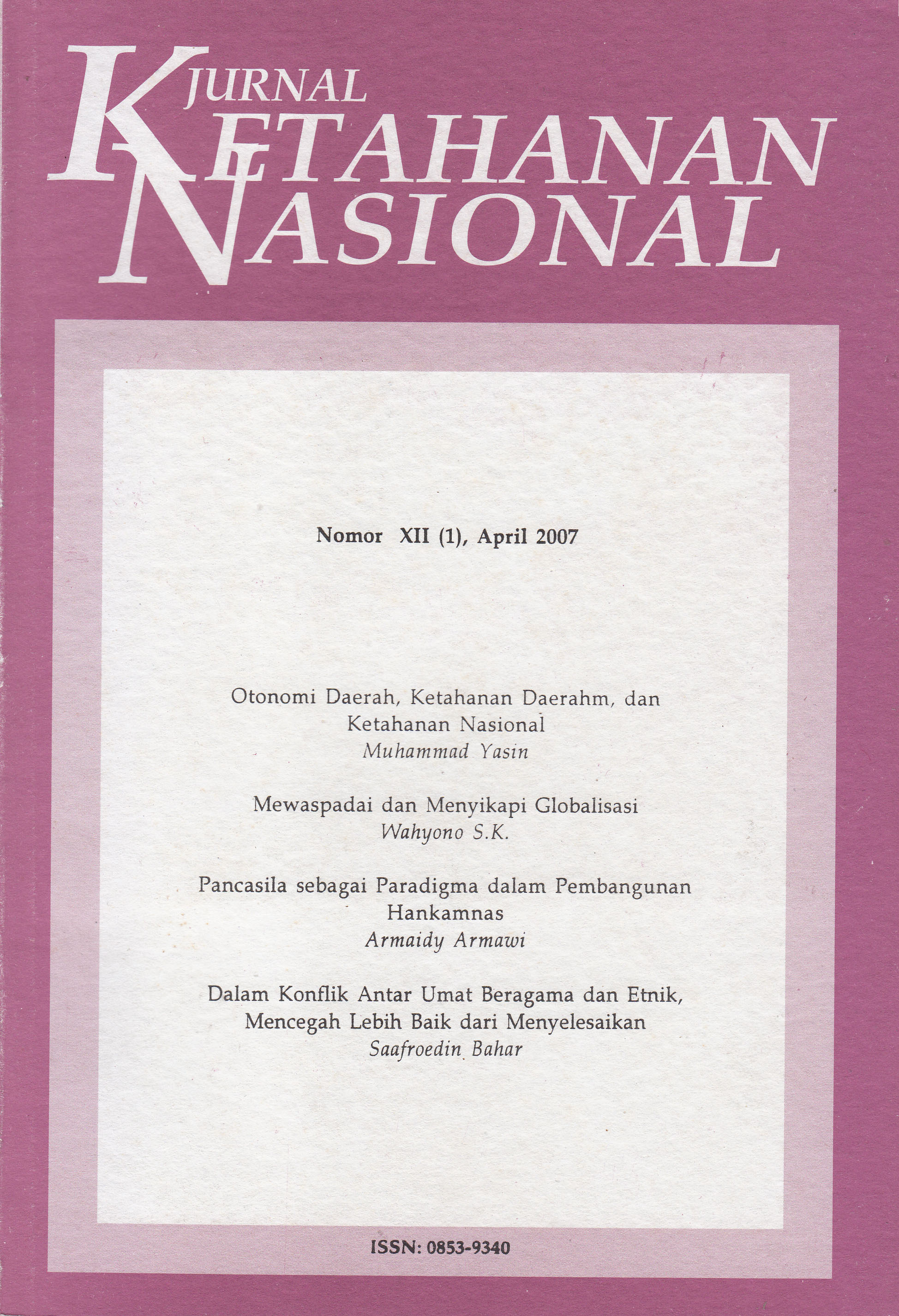 Cover Page