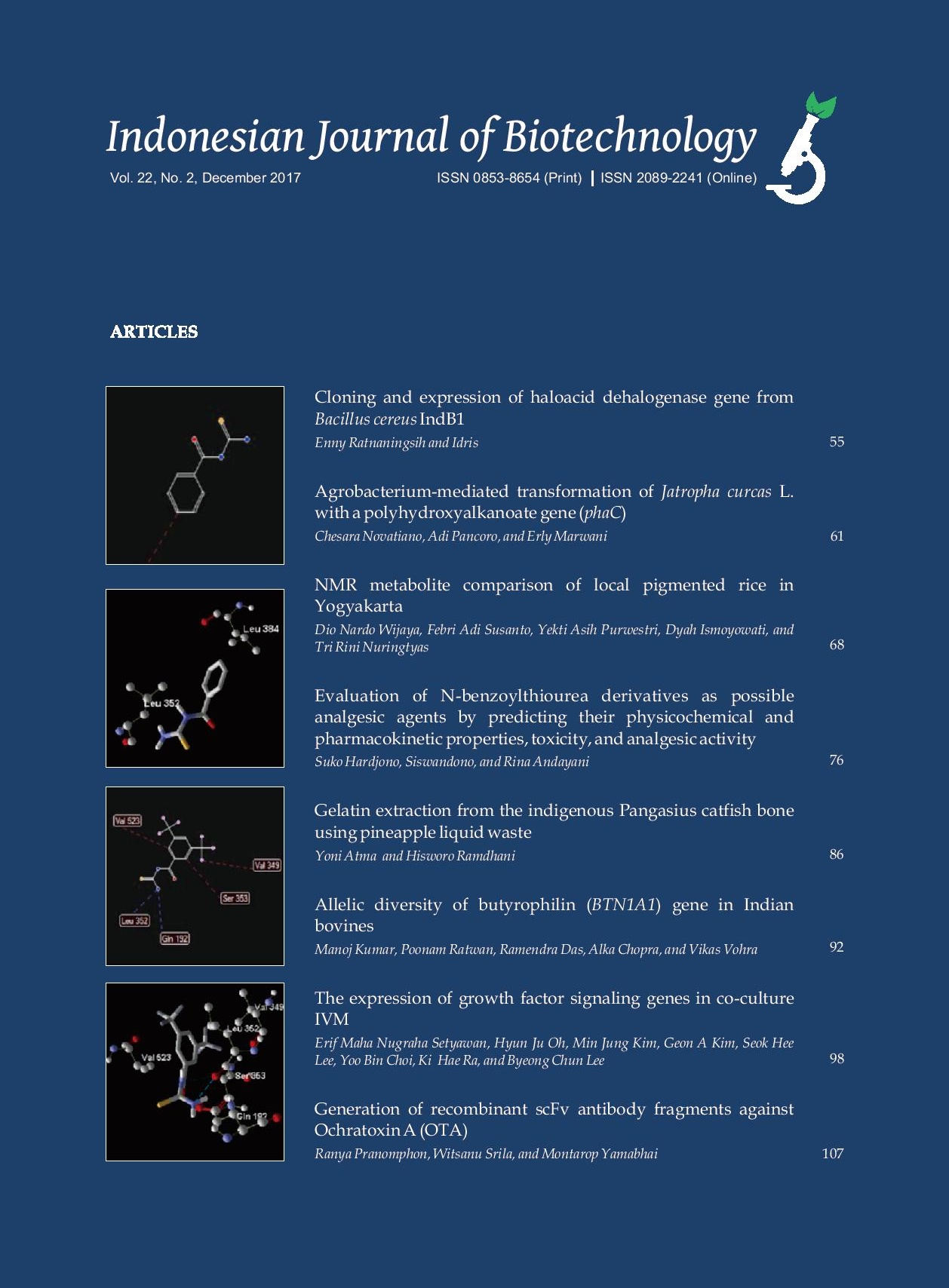 IJBiotech Vol. 22 No. 2